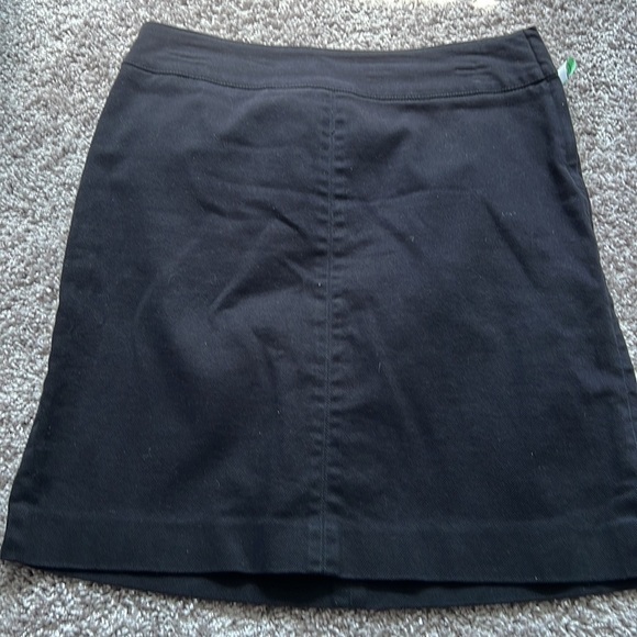 Ralph Lauren Black Denim Skirt - Picture 3 of 3